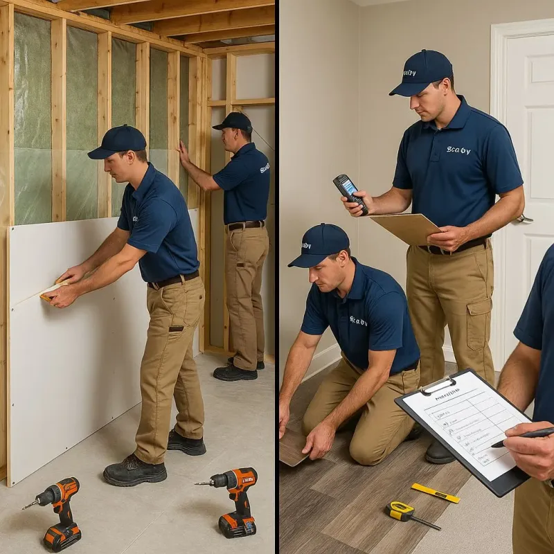 Repairs and Reconstruction process in Mercer County, KY
